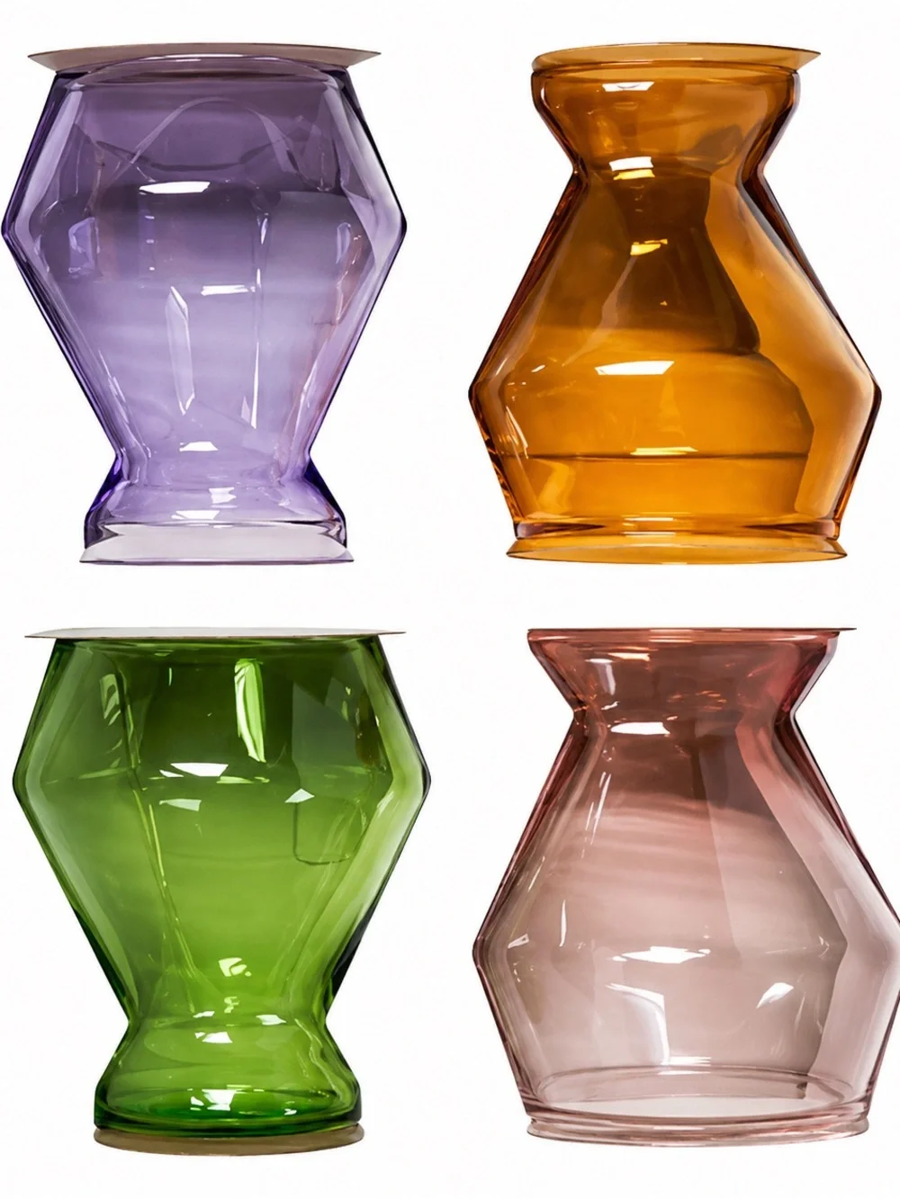 Yield Millennium Collection Stemless Glasses Set 4 Barware Glassware Home Decor